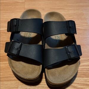 Papillio Black Vegan Sandals